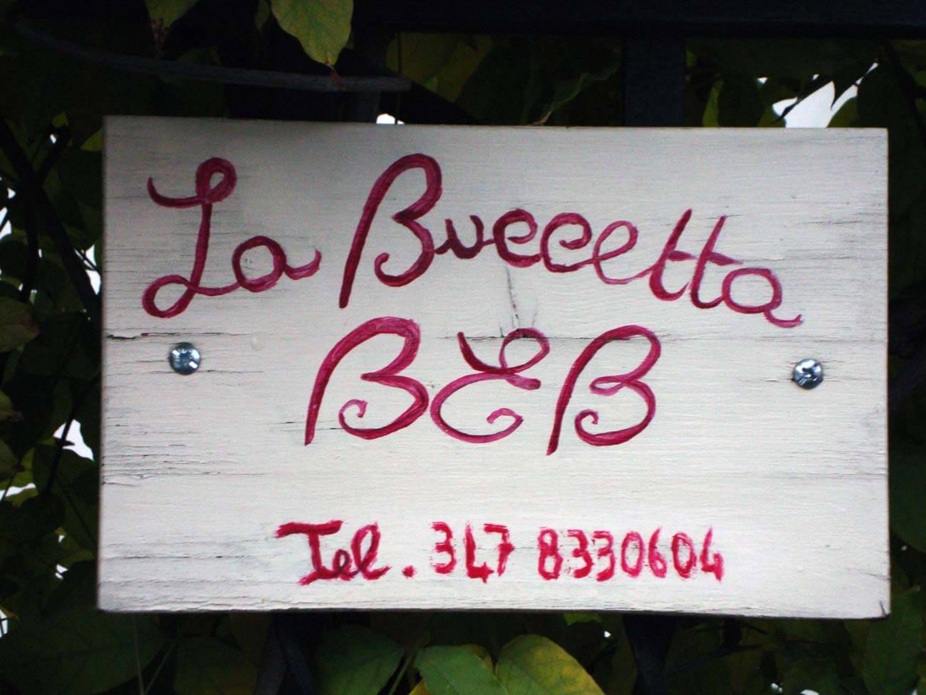 Bed and Breakfast "La Buccetta"